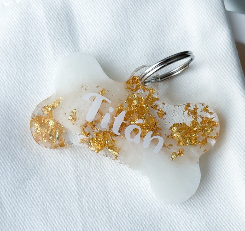 Joya identificativa hecha a mano "Melody Gold"