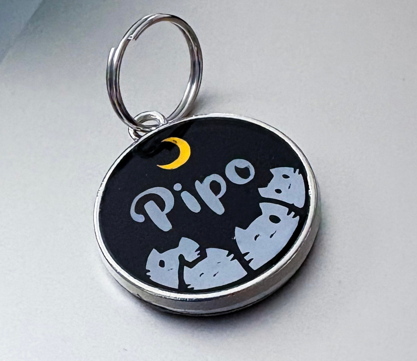 Joya identificativa hecha a mano "Moon"