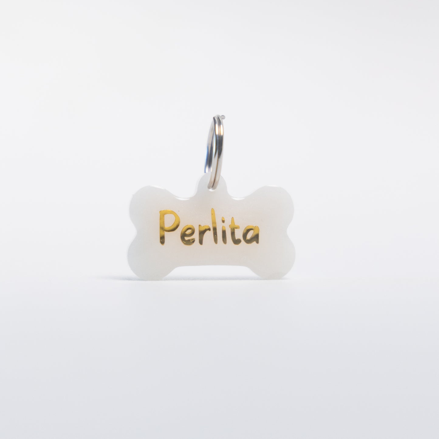 Joya identificativa hecha a mano "Perlita"